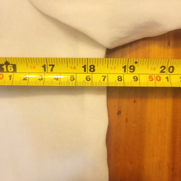 ZARA Women's Off-White Long-Sleeved Button-Down Blouse w/Braid Accent - Size S - Picture 11 of 14